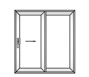 AGILA Patio door